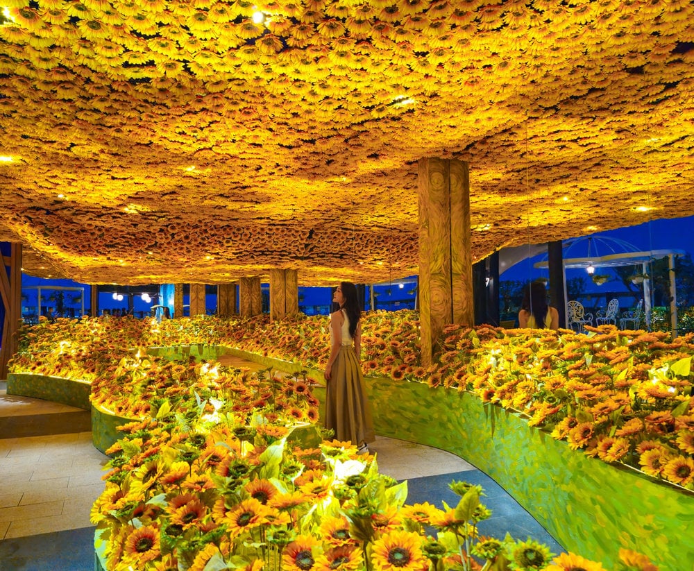 Immerse yourself in a cutting-edge artistic experience through light, sound, and virtual reality